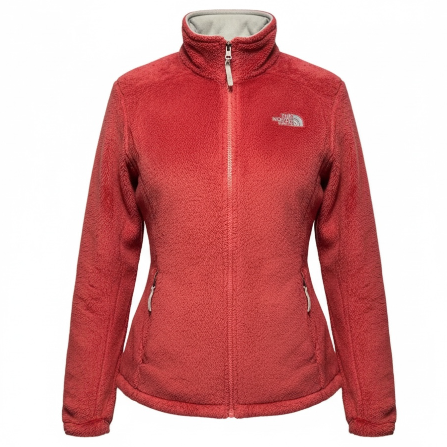 Osito Fleece Jacket By The North Face In Coral, Size: L
