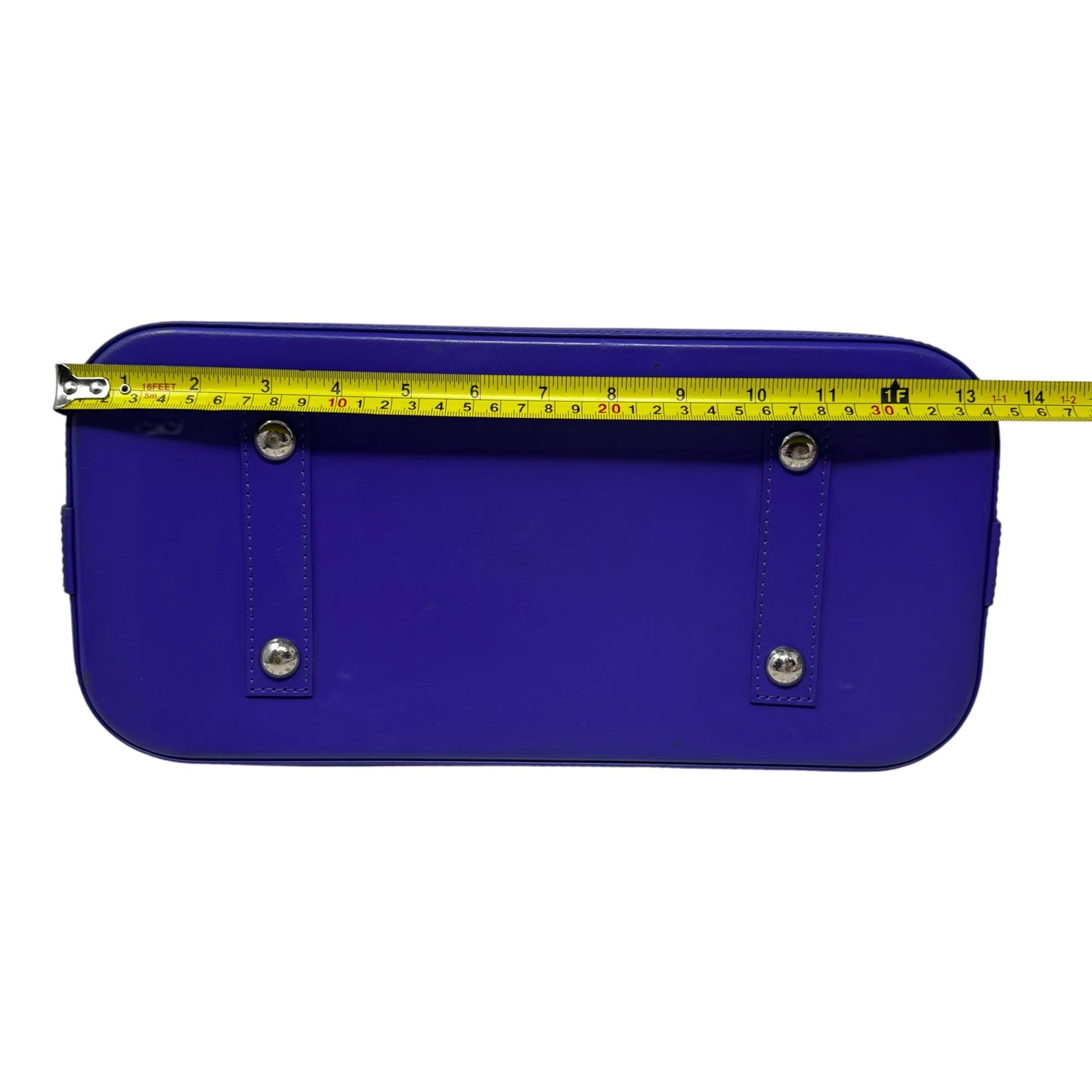 Alma MM Epi Figue Handbag Luxury Designer By Louis Vuitton, Size: Medium