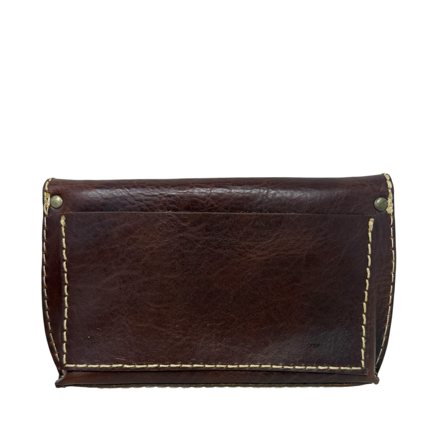Eva Leather Clutch By Will Leather Goods, Size: Medium