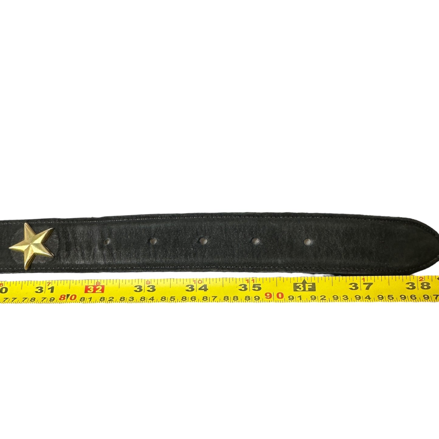 Star Studded Leather Accent Belt By Joan And David, Size: Large