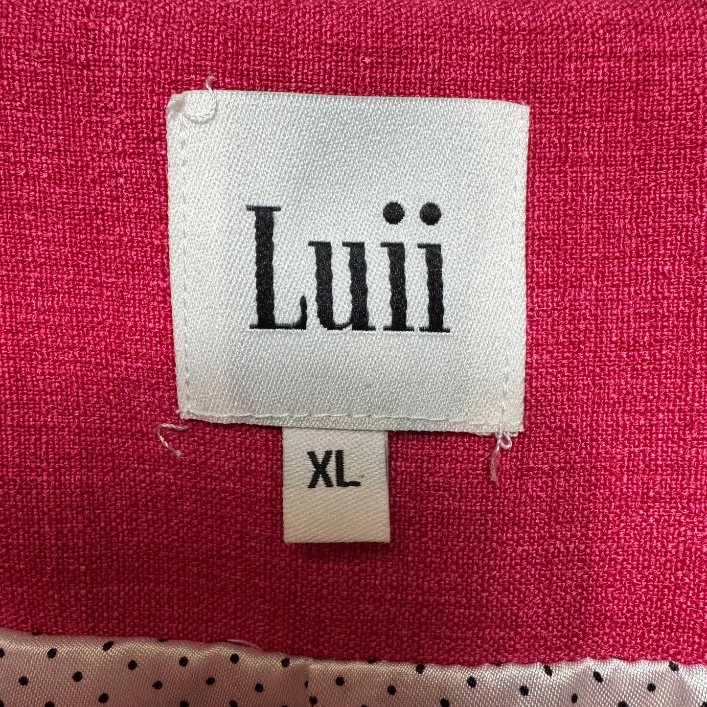 Blazer By Luii In Pink, Size: Xl