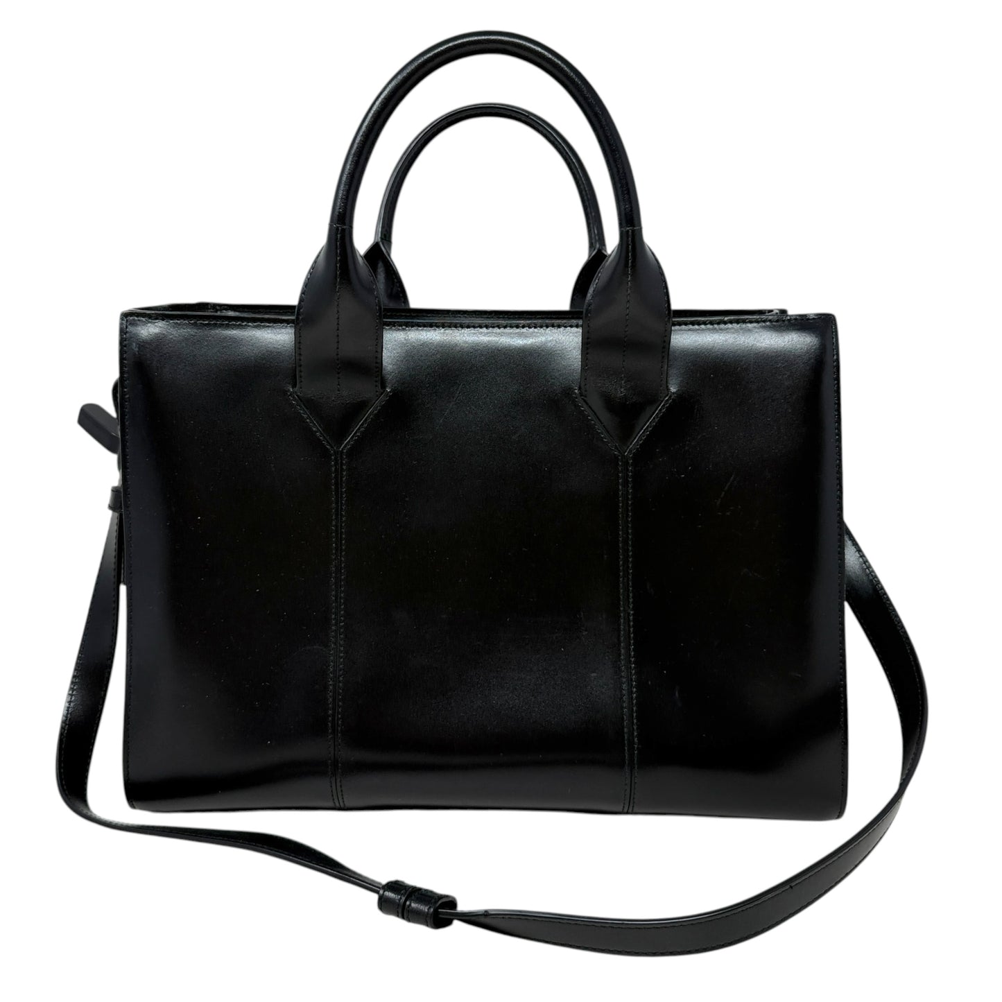 Valentine Leather Shopper Bag By Hugo Boss, Size: Medium