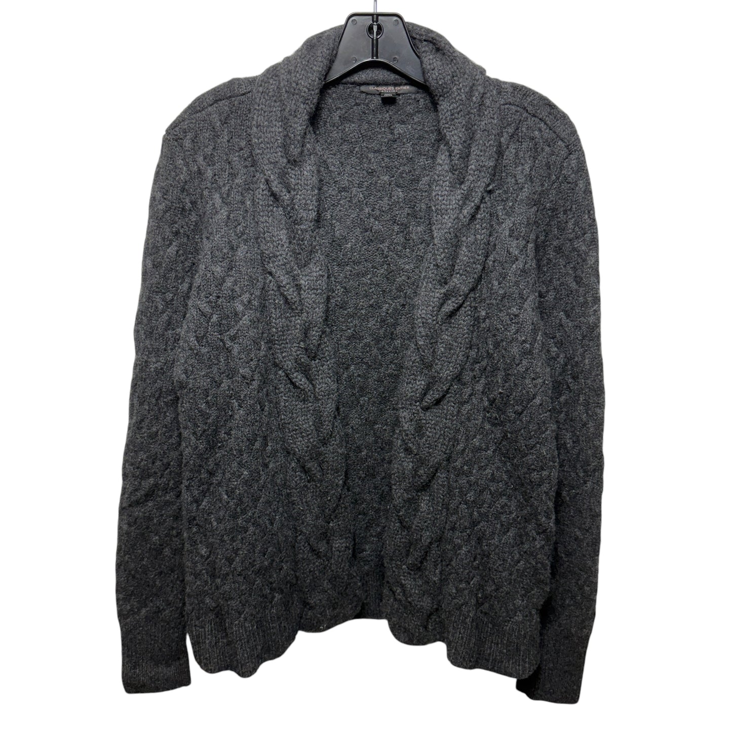 Cashmere Cardigan Sweater By Classiques Entier In Grey, Size: M