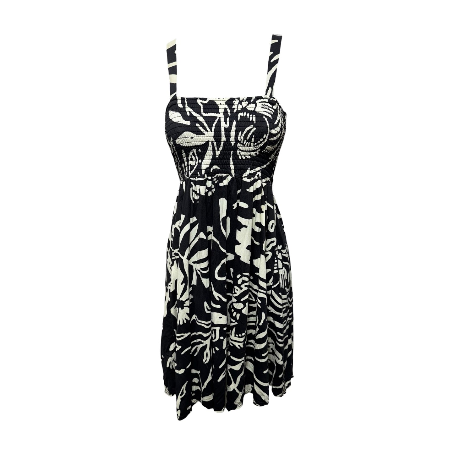 Sabrina Short Dress By Maaji In Black & White, Size: XS/S ESTIMATED