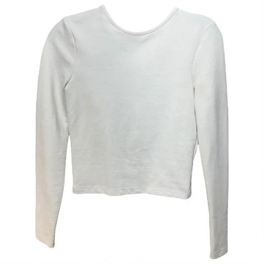 Top Long Sleeve By NA-KD In White, Size: S