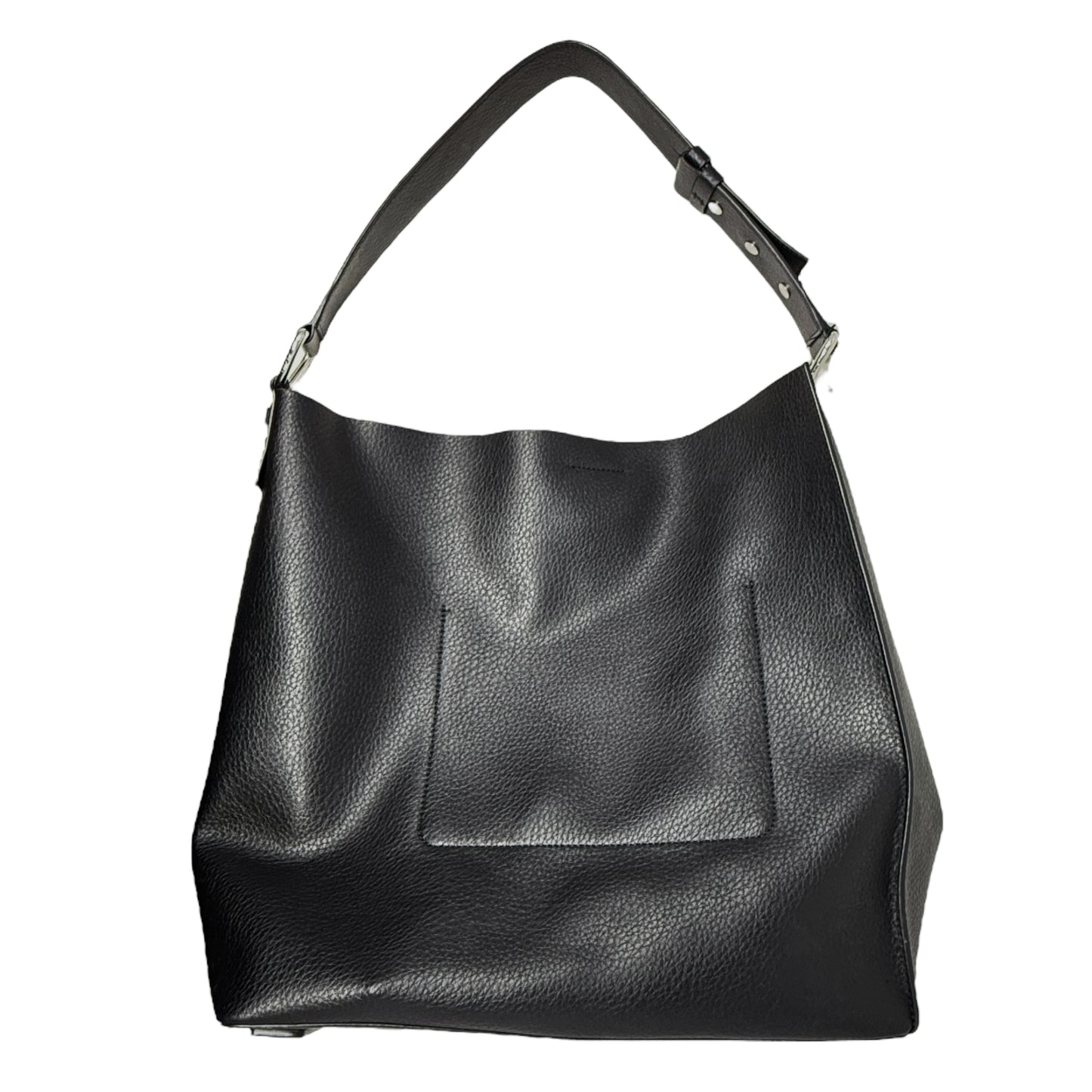 Captain N/S Leather Shoulder Bag with Pouch Designer By All Saints, Size: Large