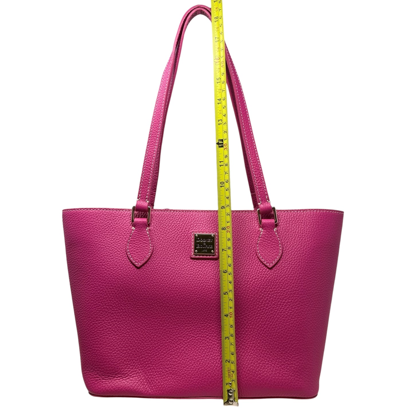 Lucca Collection Italian Leather Jessie Tote Designer By Dooney And Bourke, Size: Medium