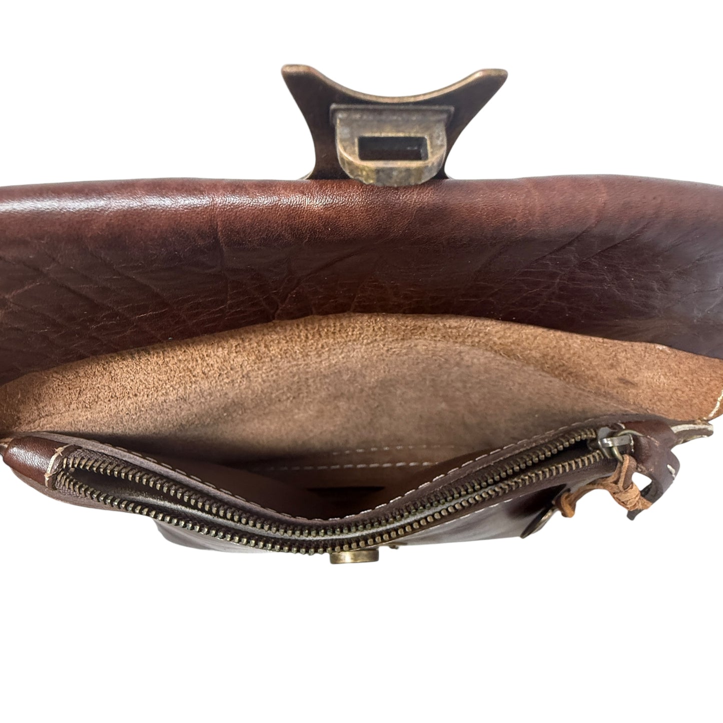 Eva Leather Clutch By Will Leather Goods, Size: Medium