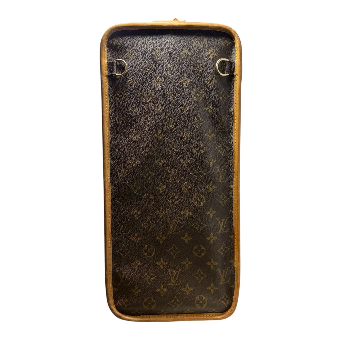 Vintage 2000 Pullman 60 Monogram Canvas & Vachetta Leather Suitcase Luxury Designer By Louis Vuitton, Size: Large