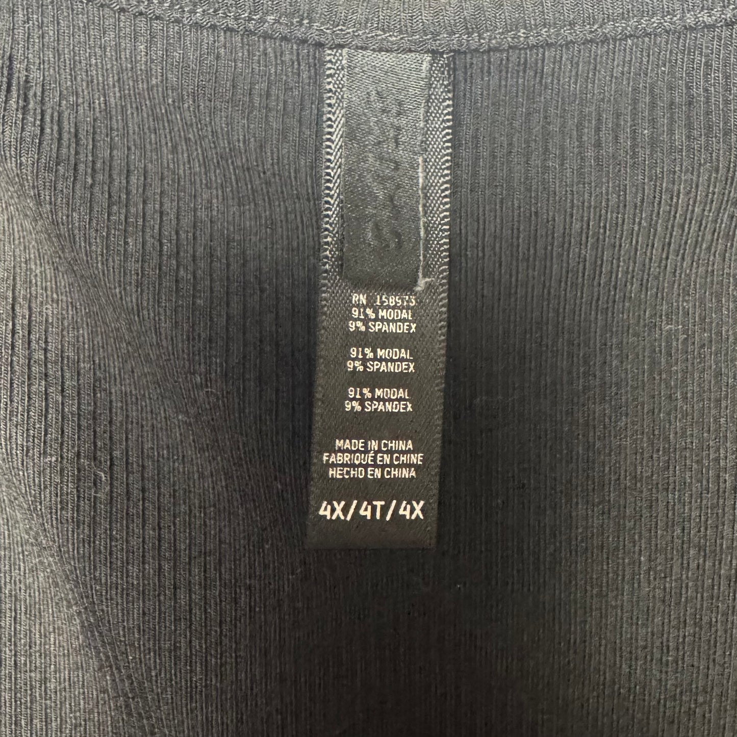 Dress Casual Maxi By Skims In Black, Size: 4X