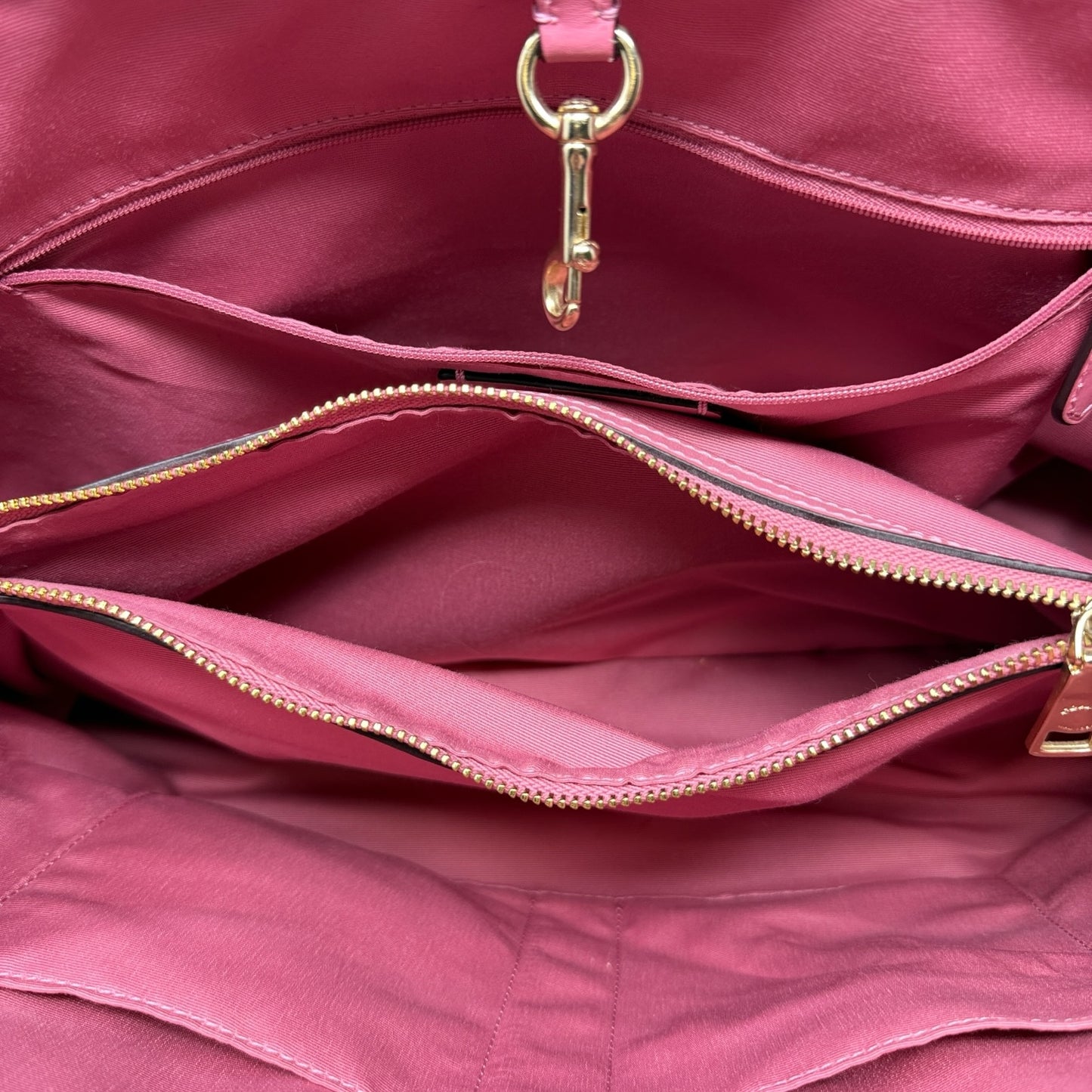 Signature Drawstring Carryall Designer By Coach, Size: Medium