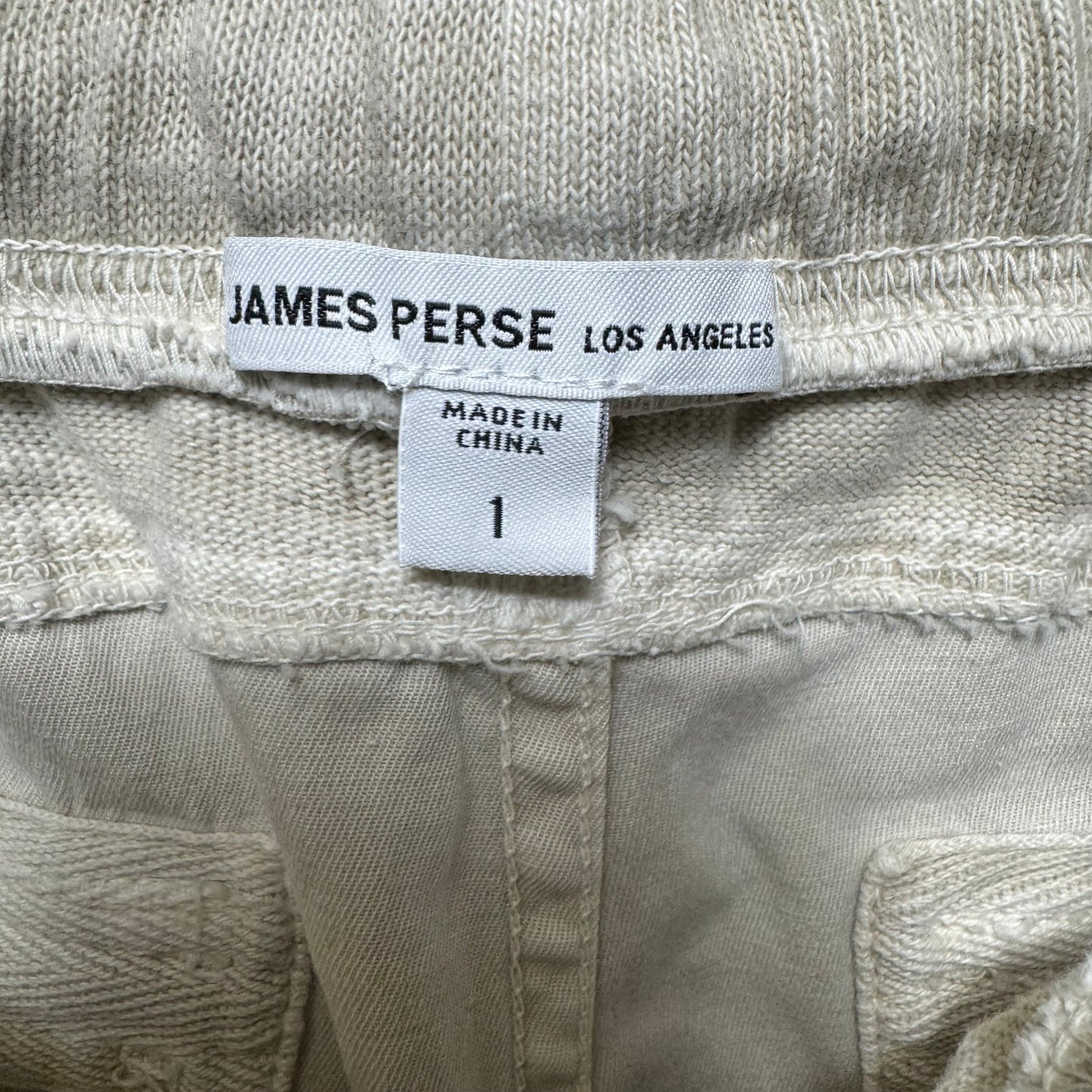 Pants Joggers By James Perse In Cream, Size: S