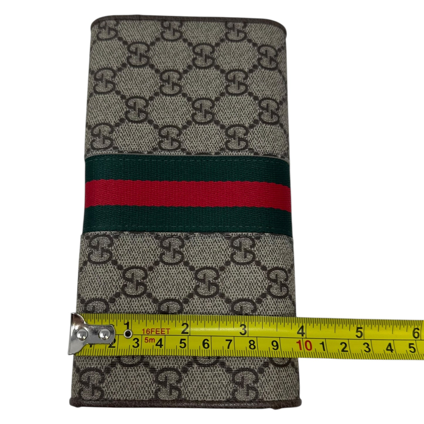 Ophidia Supreme Continental Wallet Luxury Designer By Gucci, Size: Medium