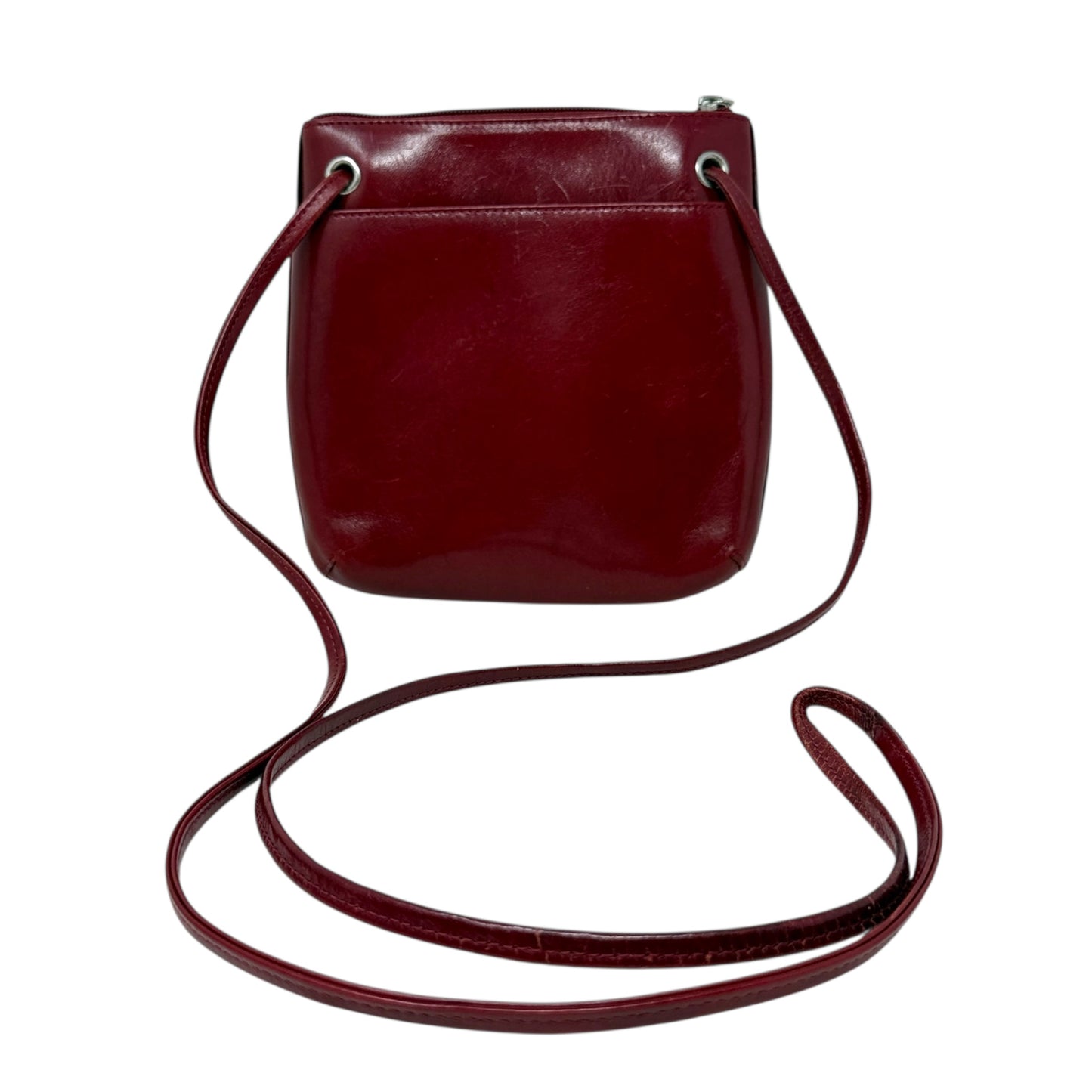 Vintage Sedona Crossbody Leather By Hobo Intl, Size: Small