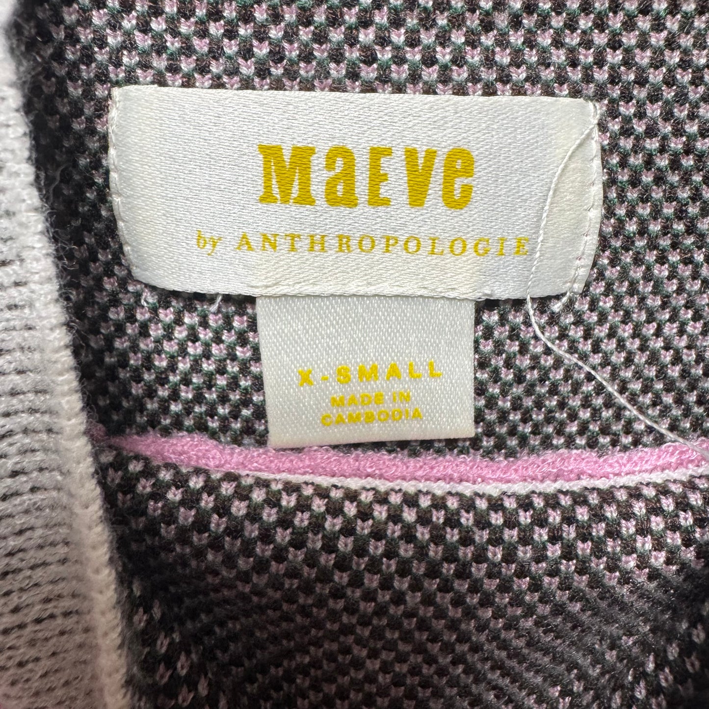 Sweater By Maeve In Striped Pattern, Size: Xs