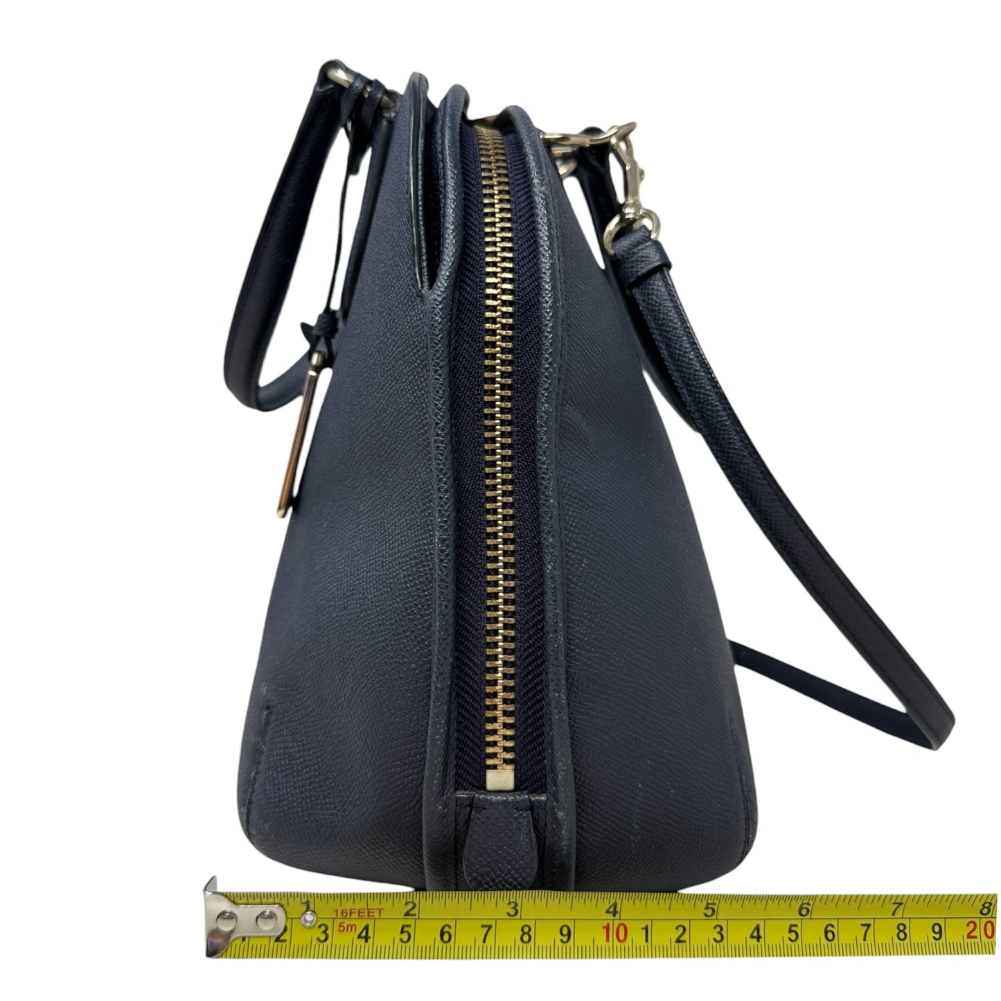 Prince Street Domed Satchel Designer By Coach, Size: Medium