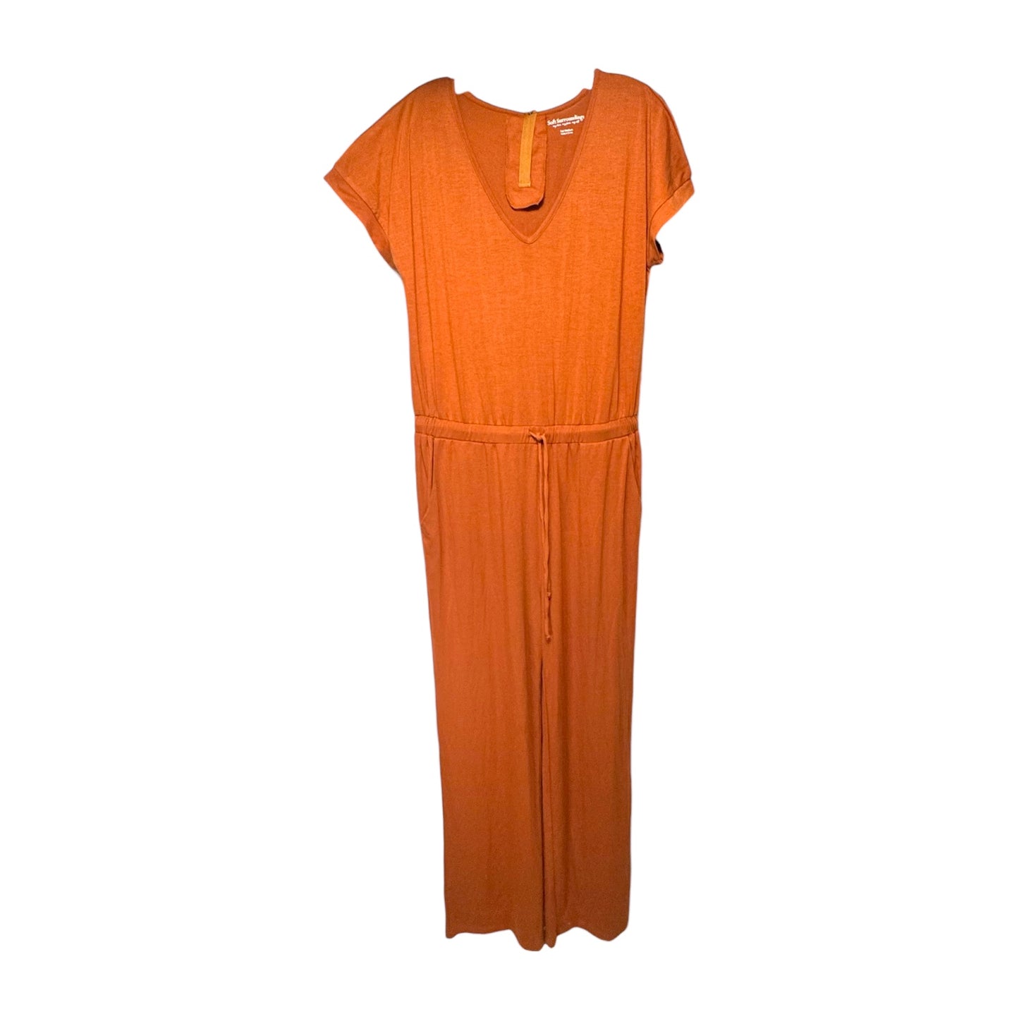 Jumpsuit By Soft Surroundings In Orange, Size: M TALL