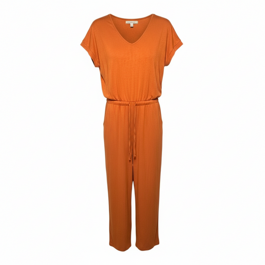 Jumpsuit By Soft Surroundings In Orange, Size: M TALL