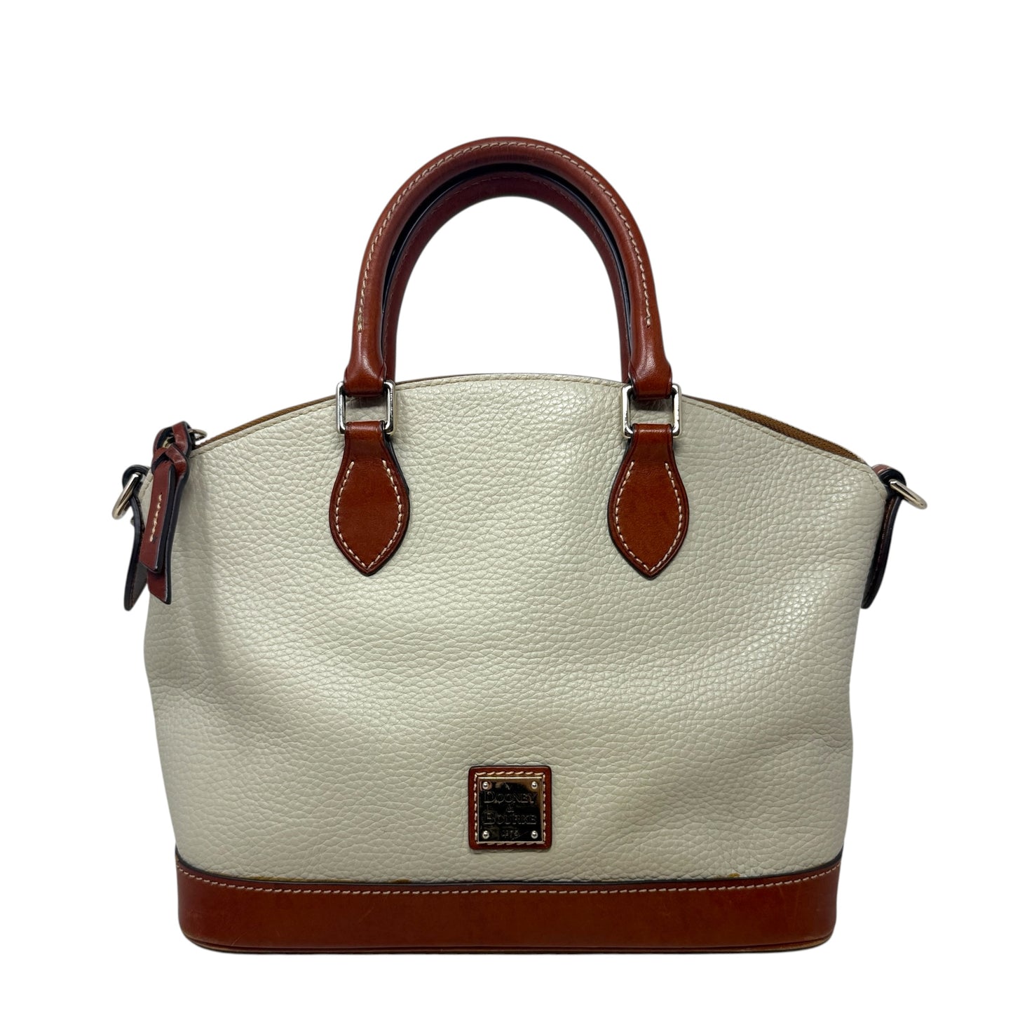 Pebble Grain Geena Satchel Designer By Dooney And Bourke, Size: Medium