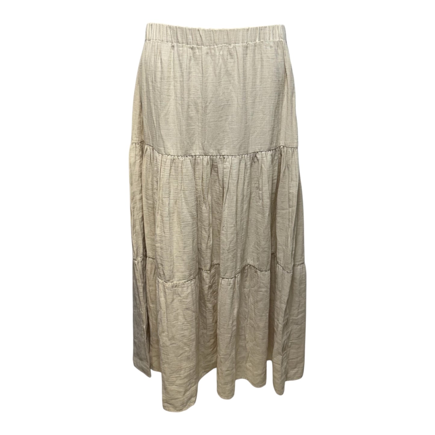 Skirt Maxi By Drew In Cream, Size: M