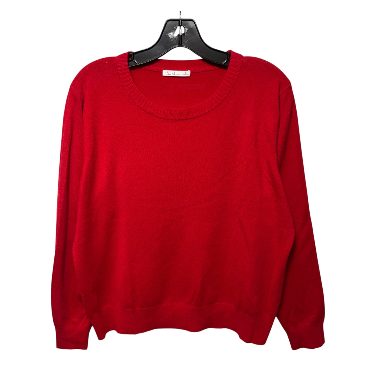 Sweater By Vila Milano In Red, Size: XL