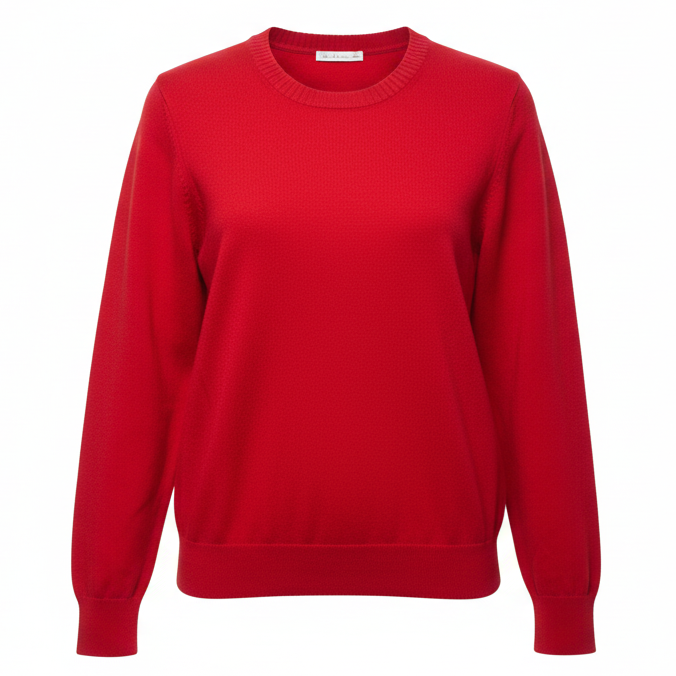 Sweater By Vila Milano In Red, Size: XL