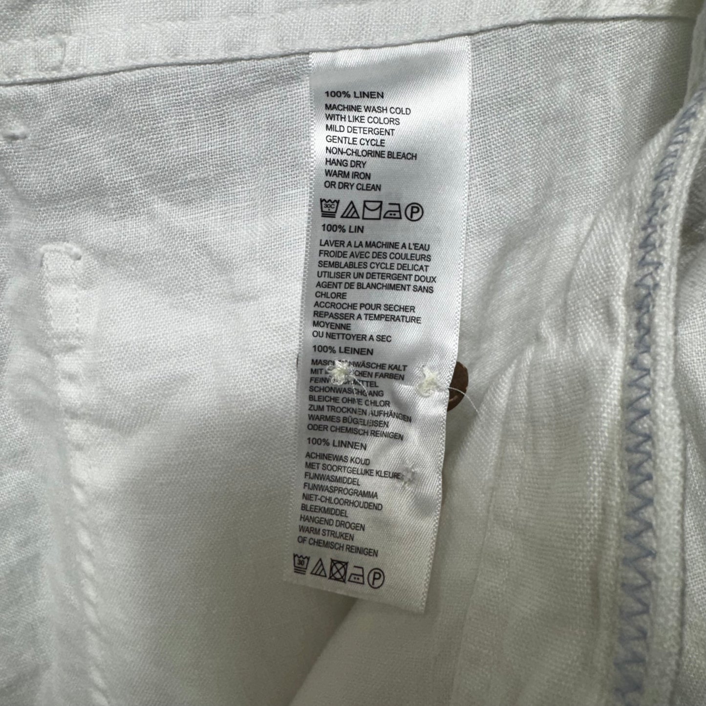 Pants Linen By Tommy Bahama In White, Size: 10