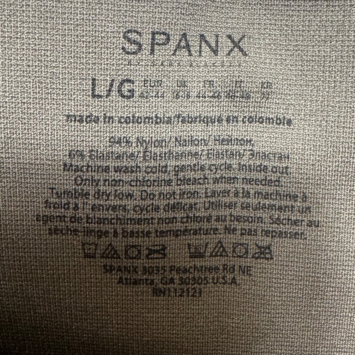 Athletic Capris By Spanx In Camouflage Print, Size: L