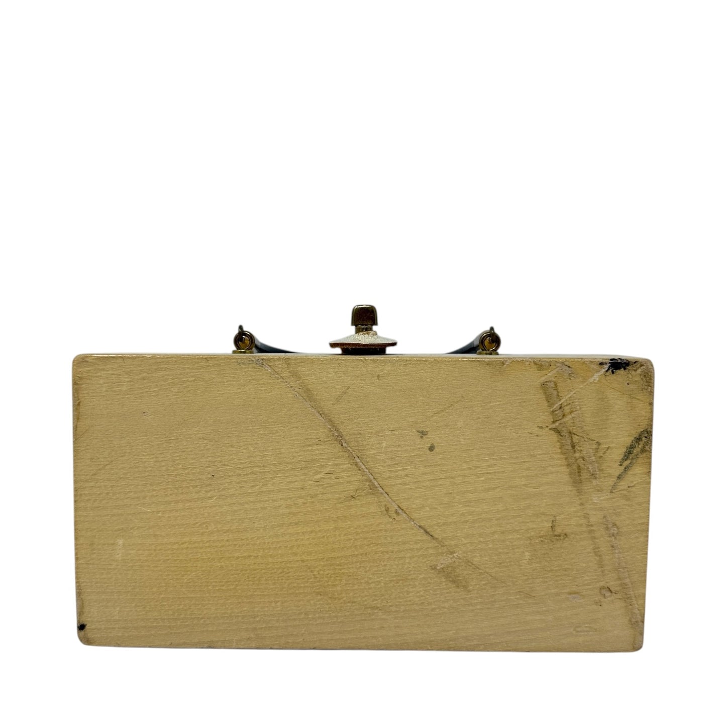 Vintage Collectible 60’s “Papillon” Wooden Box Bag By Enid Collins Of Texas, Size: Small