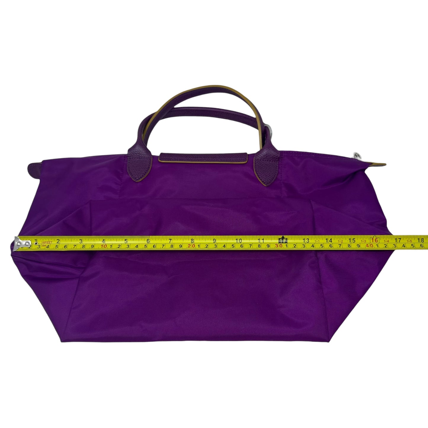 Le Pliage Type M Tote Designer By Longchamp, Size: Medium