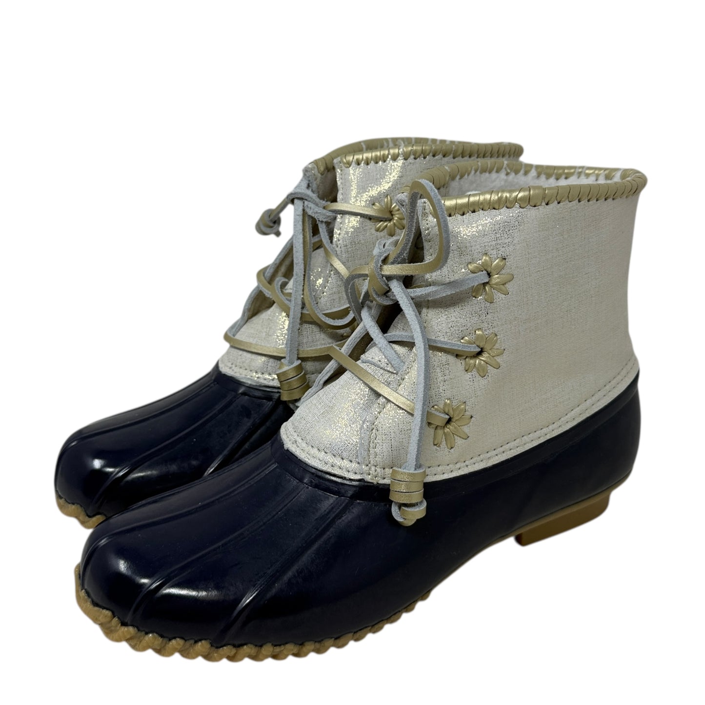 Chloe Duck Boots By Jack Rogers In Multi-colored, Size: 10