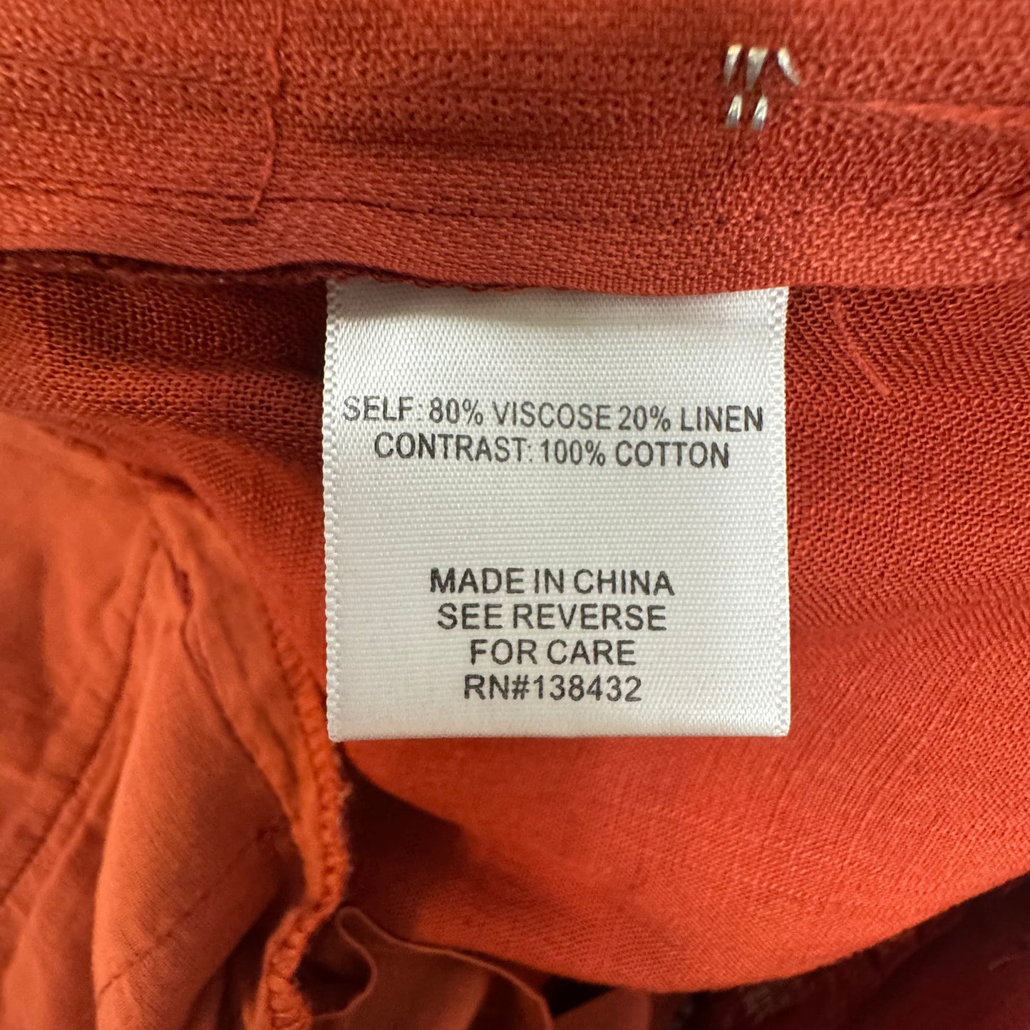 Pants By Modcloth In Orange, Size: 12