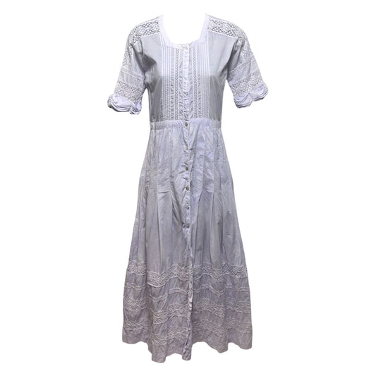 Edie Dress By Loveshackfancy In Faded Purple Tye-Dye, Size: Xs