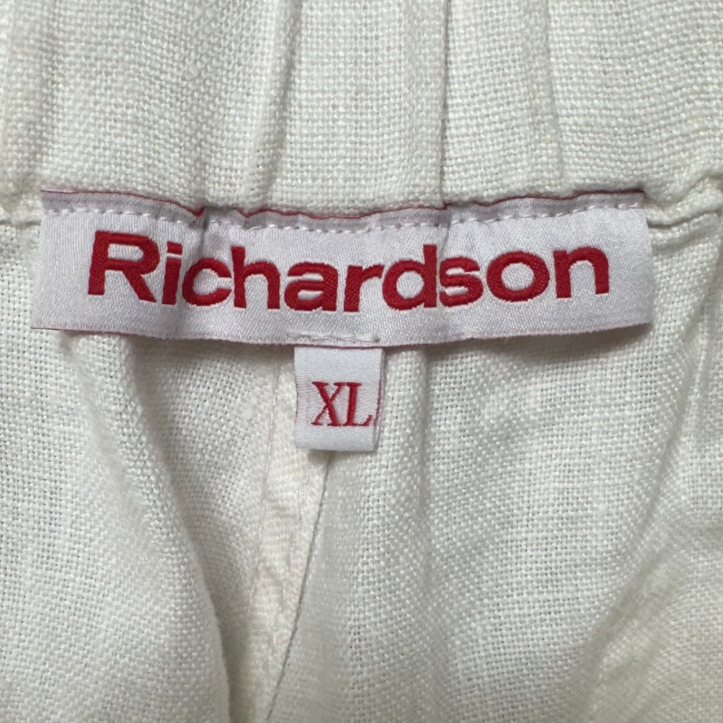 MEN’S Linen Suit Pants By Richardson In White, Size: MEN’S XL