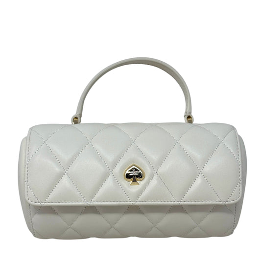 Heart Barrel Quilted Crossbody Bag Designer By Kate Spade, Size: Small