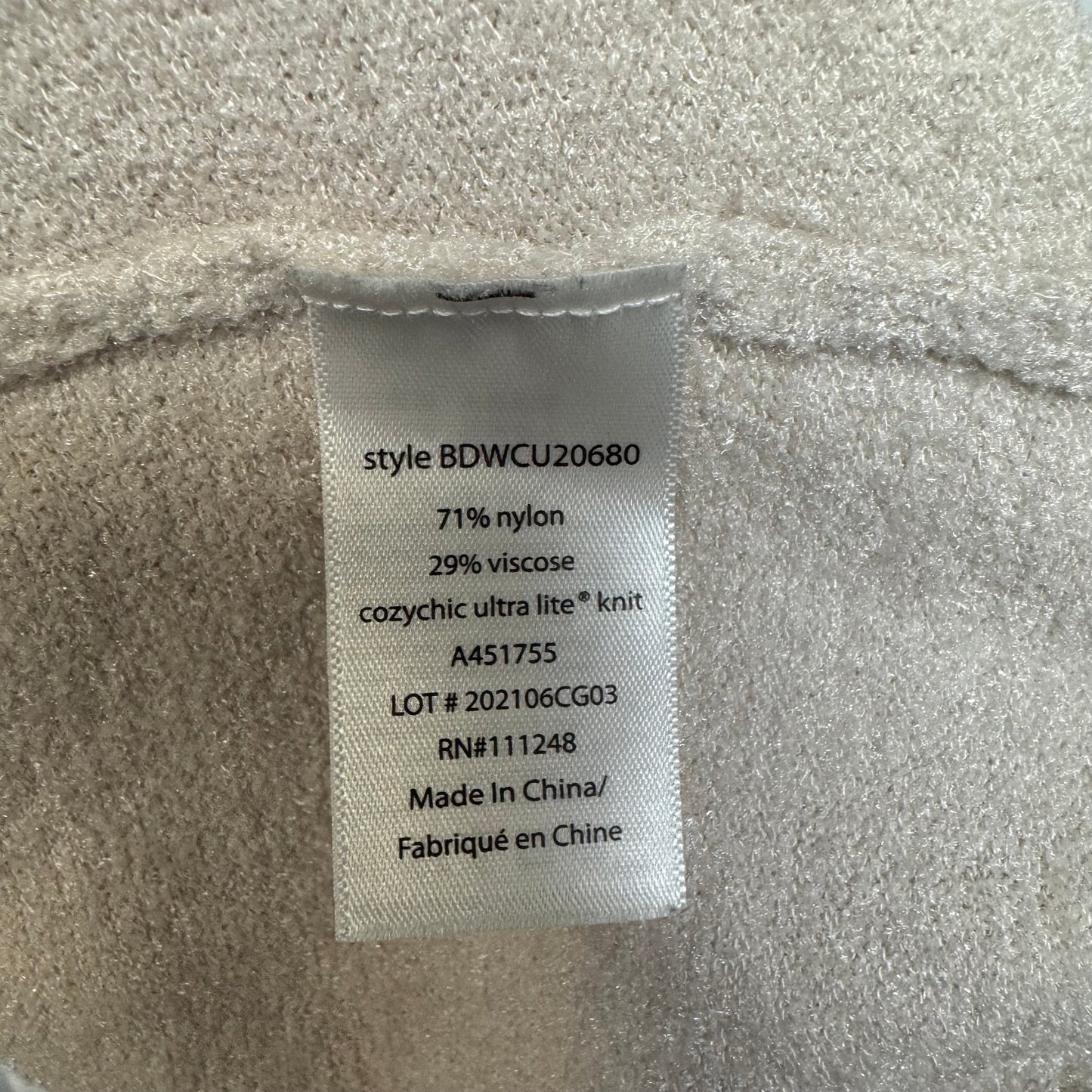 Cozy Chic Ultra Lite Coastal Cowl Neck Tunic By Barefoot Dreams In Cream, Size: 1X