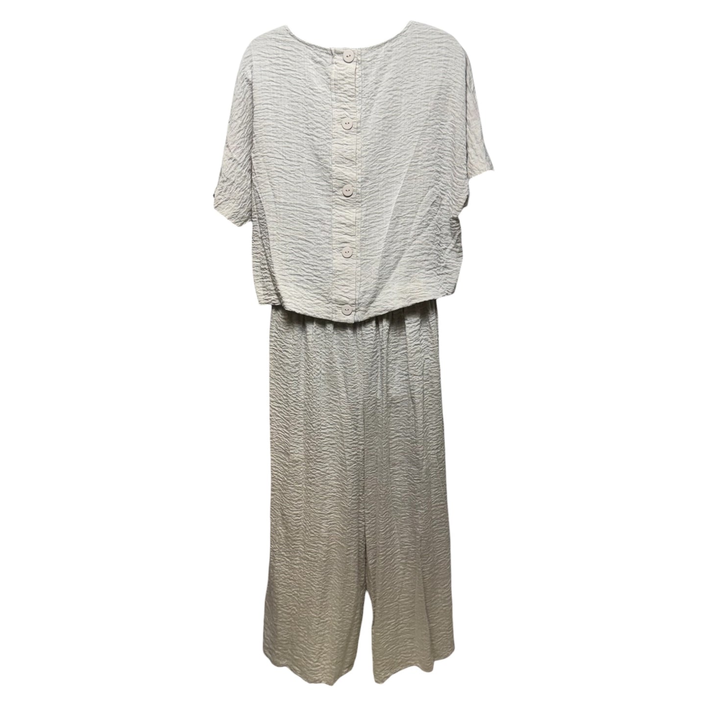 Lounge Set By Adrianna Papell In Cream, Size: S