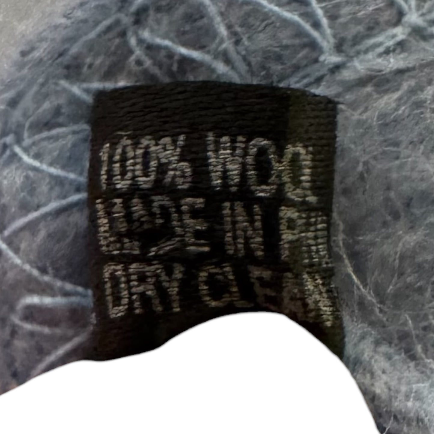 Wool Shawl Unbranded In Blue, Size: Osfm