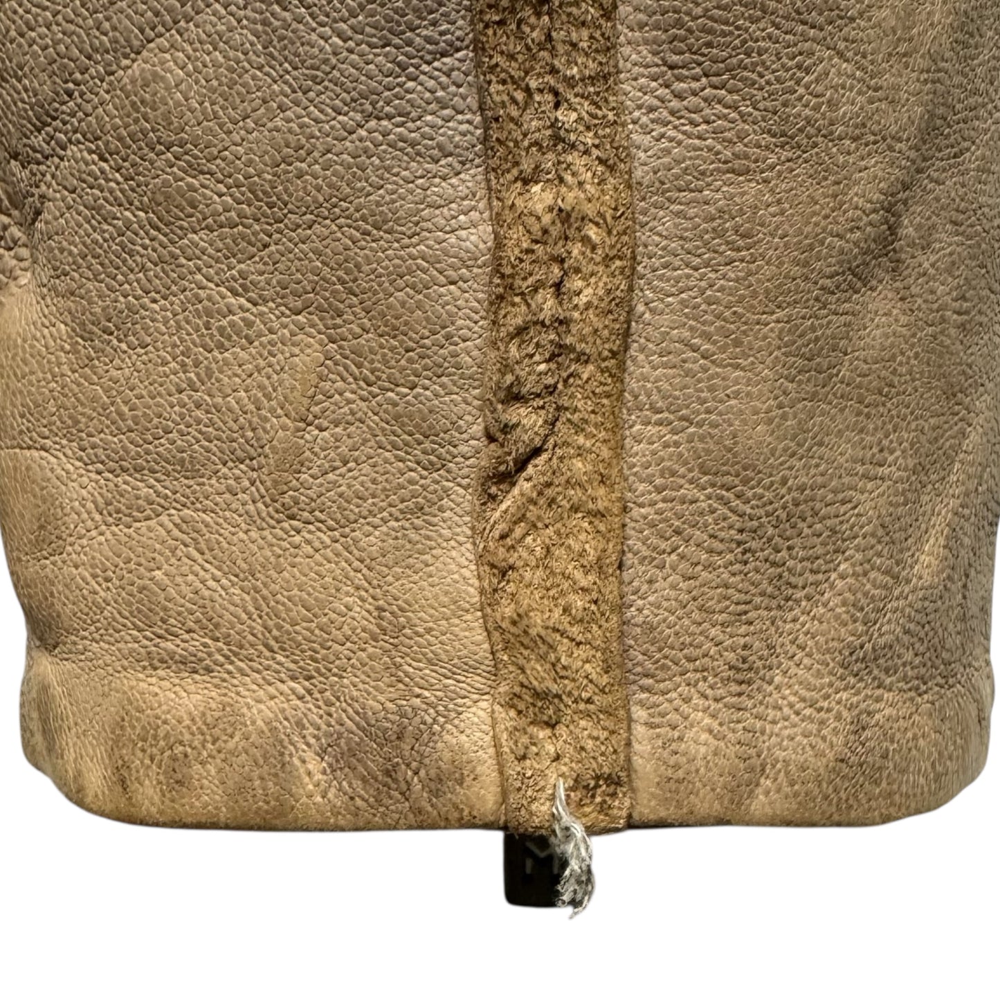 Gypsy Lambskin Leather Jacket By Mauritius In Tan, Size: M