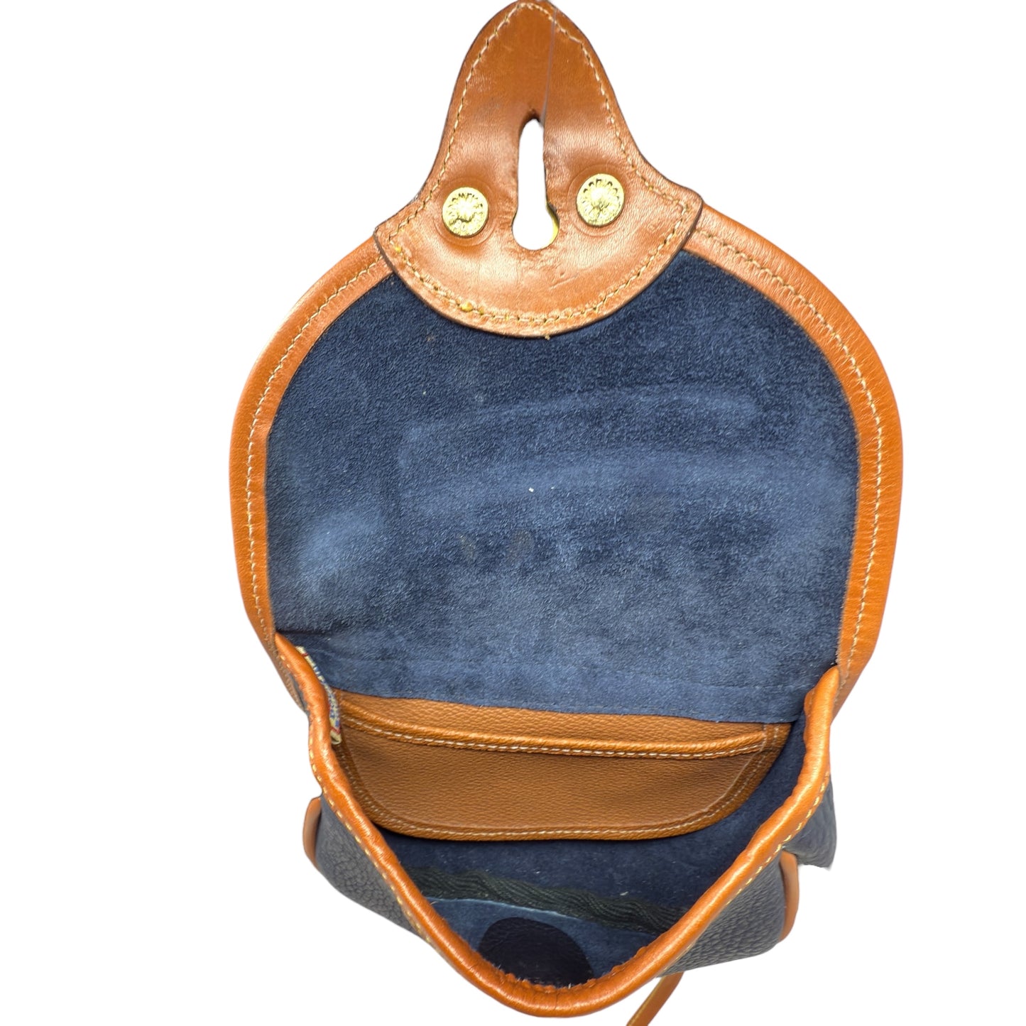 All-Weather Leather Mini Cavalry Crossbody Designer By Dooney And Bourke, Size: Small