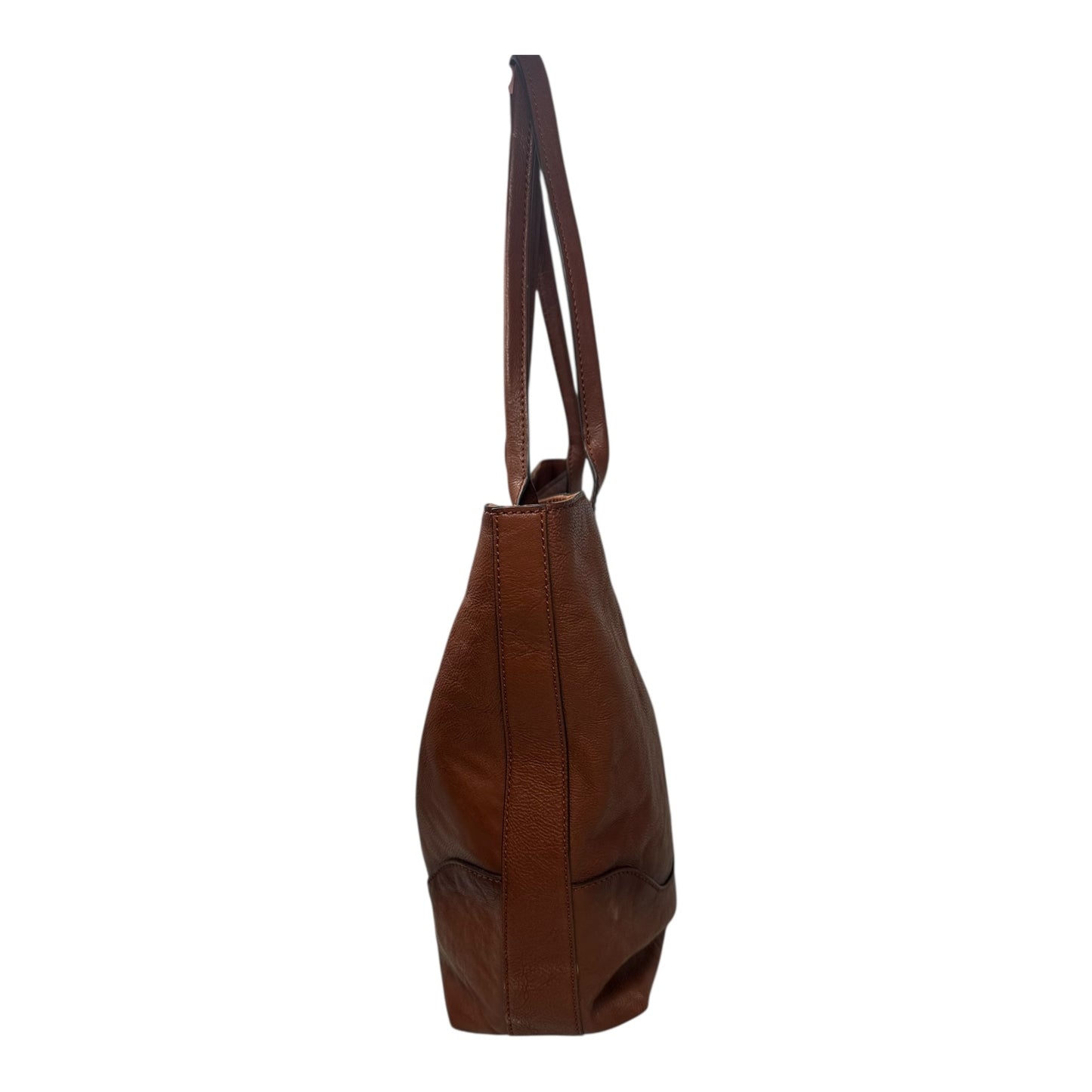 Leather Ring Tote Designer By Frye, Size: Large