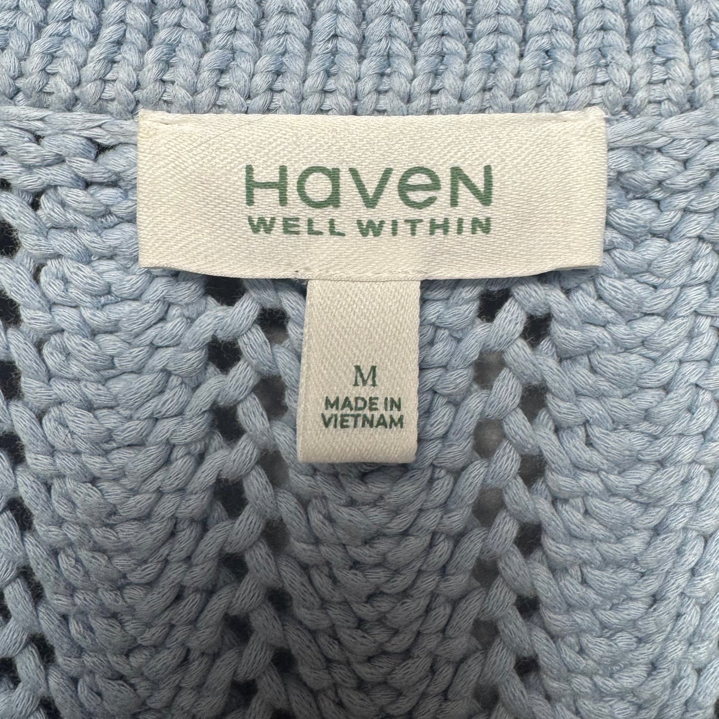 Sweater By Haven In Blue, Size: M