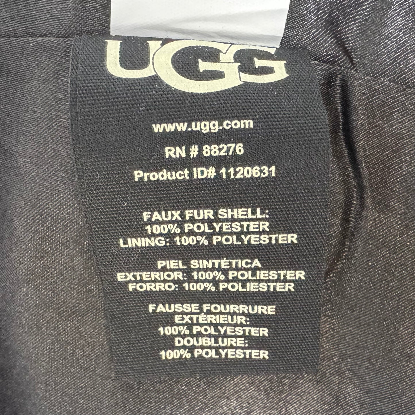 Gertrude Long Teddy Coat
 Designer By Ugg In Black, Size: Xs