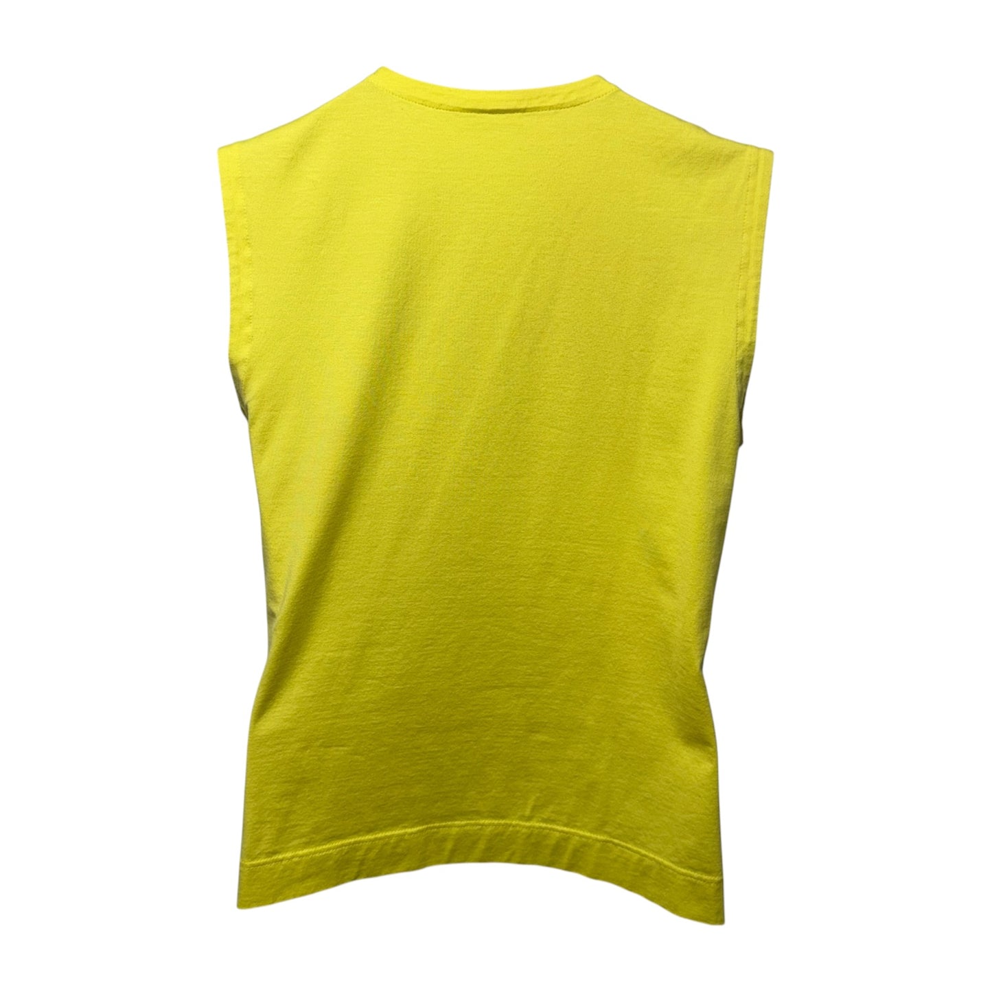 Top Sleeveless By Akris Punto In Yellow, Size: 14
