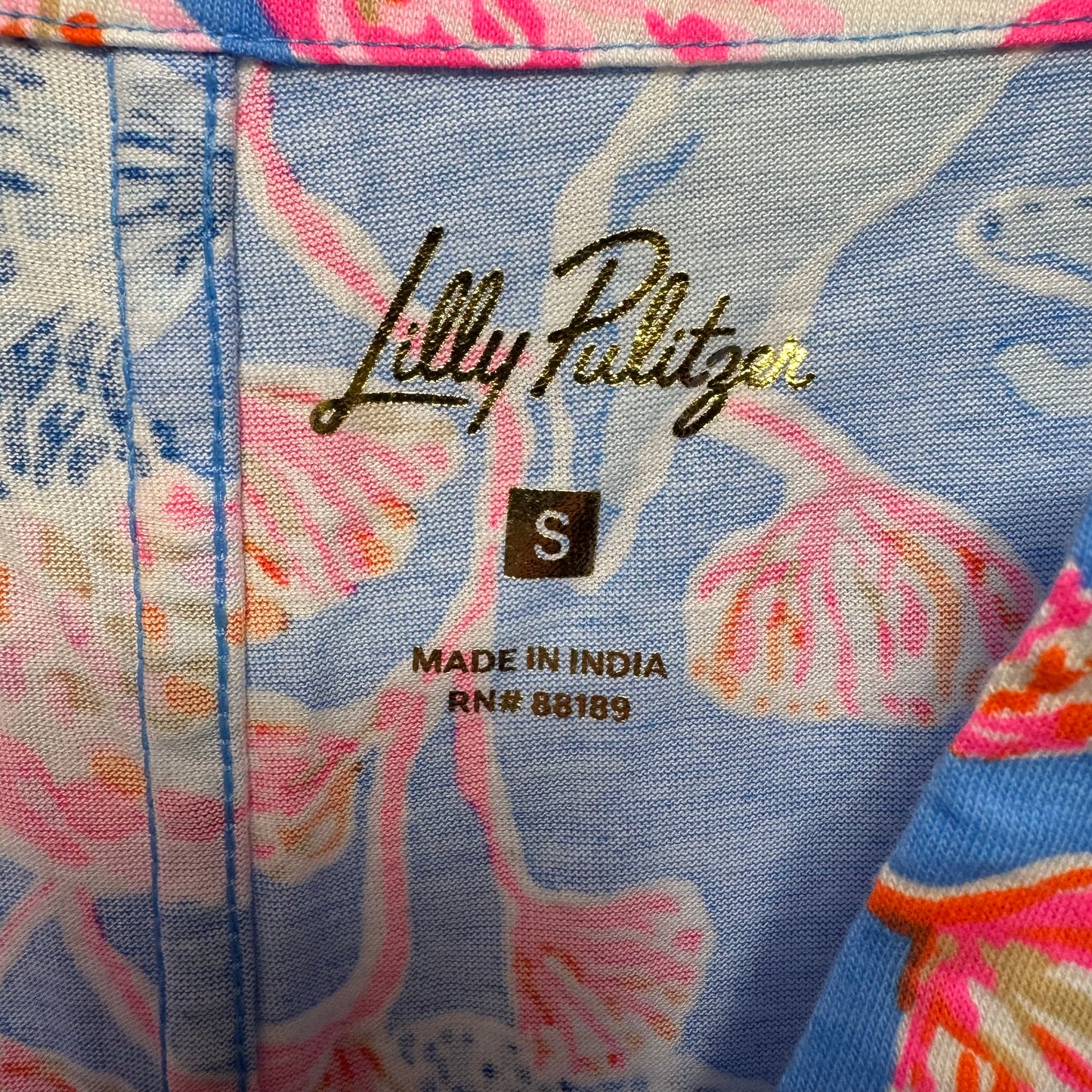 Dress Designer By Lilly Pulitzer In Floral Print, Size: S