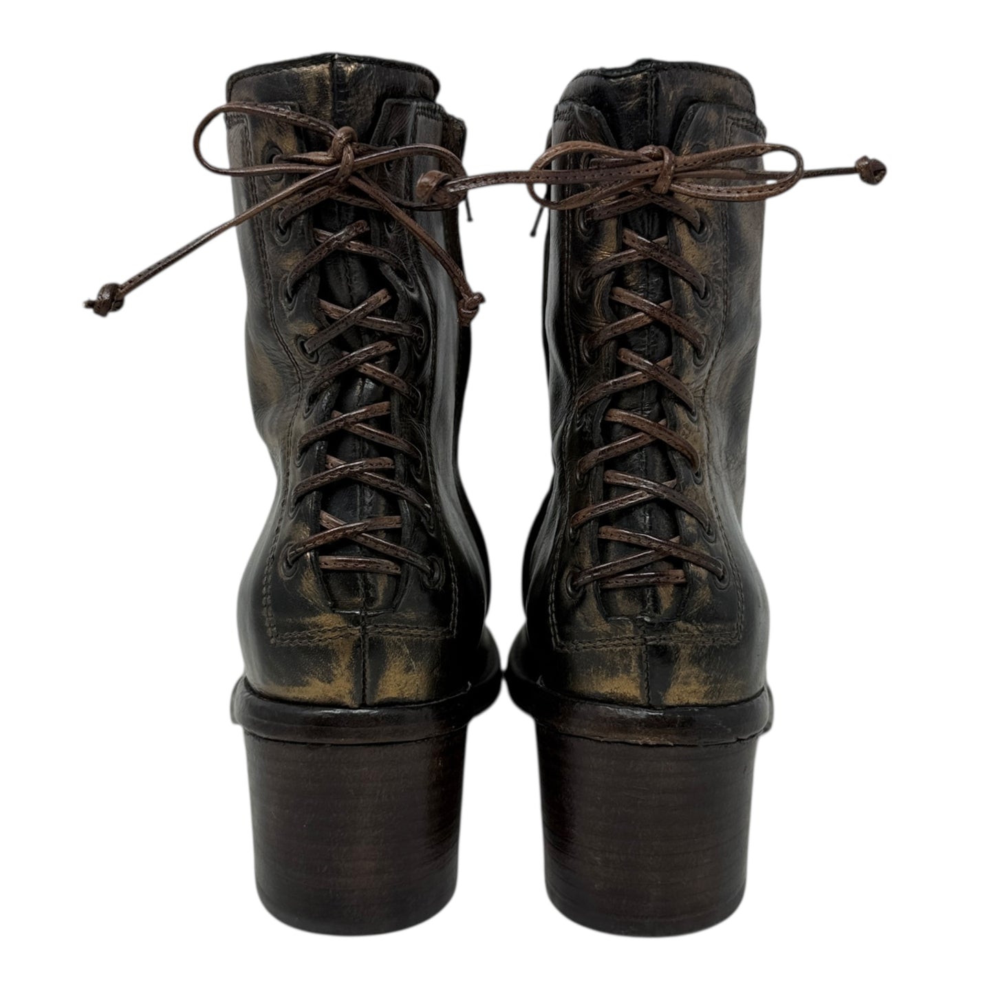 Cobbler Series Xena Leather Ankle Boots By Bed Stu In Starry Night, Size: 8