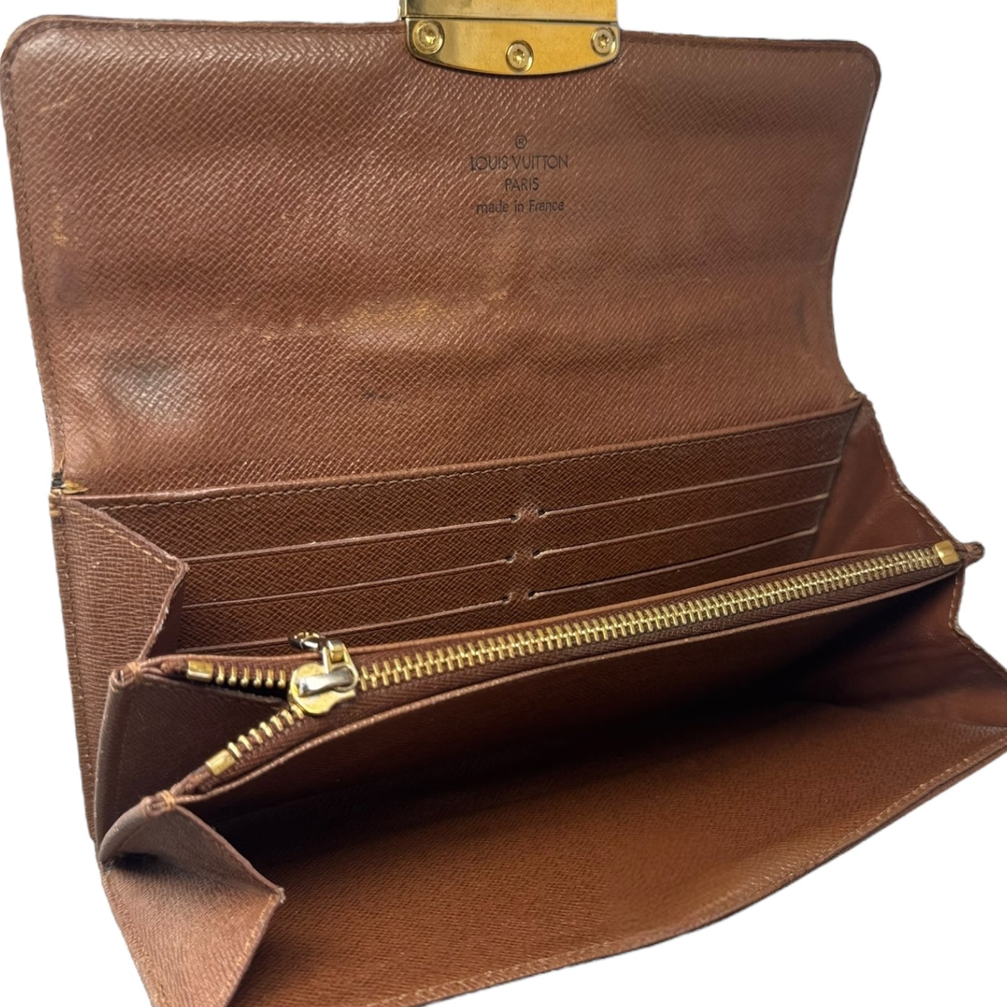 AS IS Etoile Sarah Quilted Wallet Luxury Designer By Louis Vuitton, Size: Large
