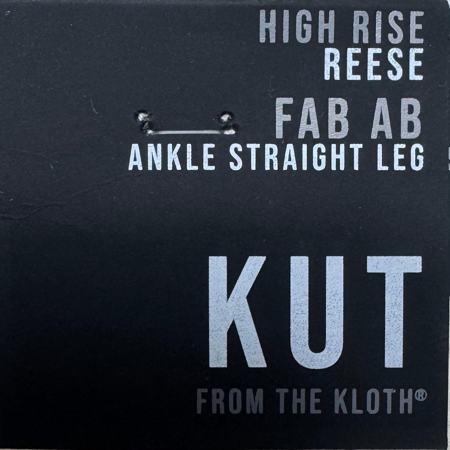 High Rise Reese Ankle Straight Jeans By Kut In Cream, Size: 4