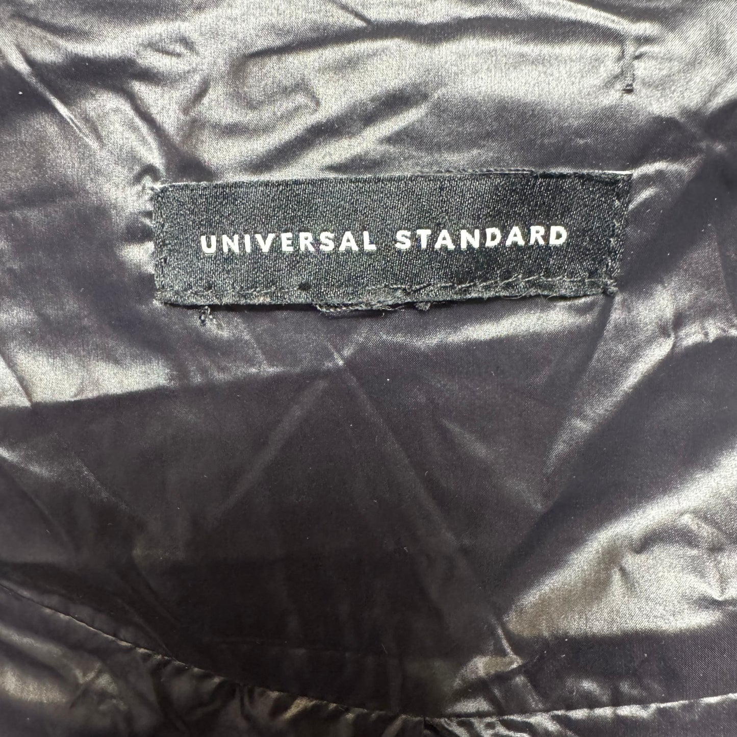 Jacket Puffer & Quilted By Universal Standard In Black, Size: Xl/1x ESTIMATED