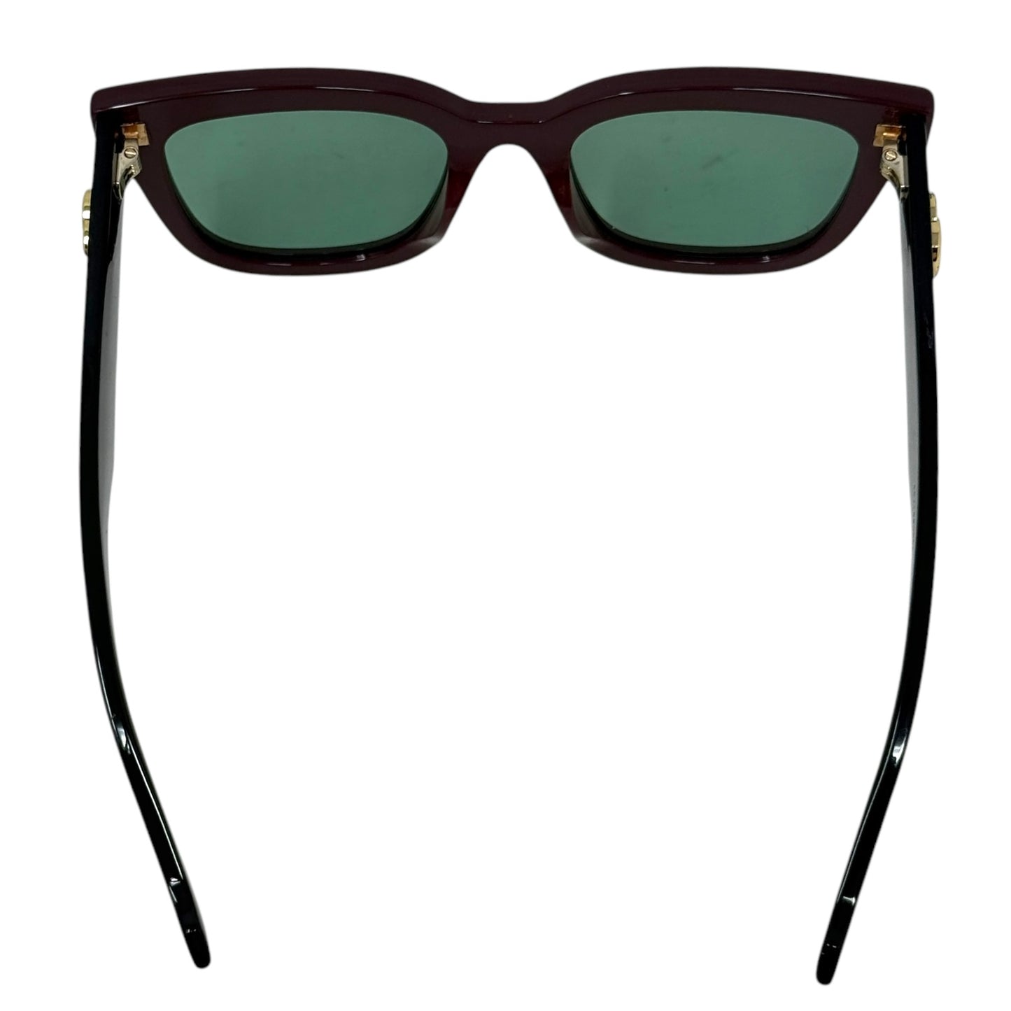 Square Acetate Frame GG0998S 52 MM Sunglasses Luxury Designer By Gucci In Brown/Black/Green